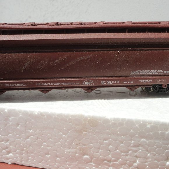 VTG Bachman N Scale Santa Fe Hopper Train car~NICE~detailed~Train fan - Picture 5 of 7